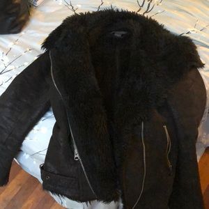 Armani exchange suede jacket